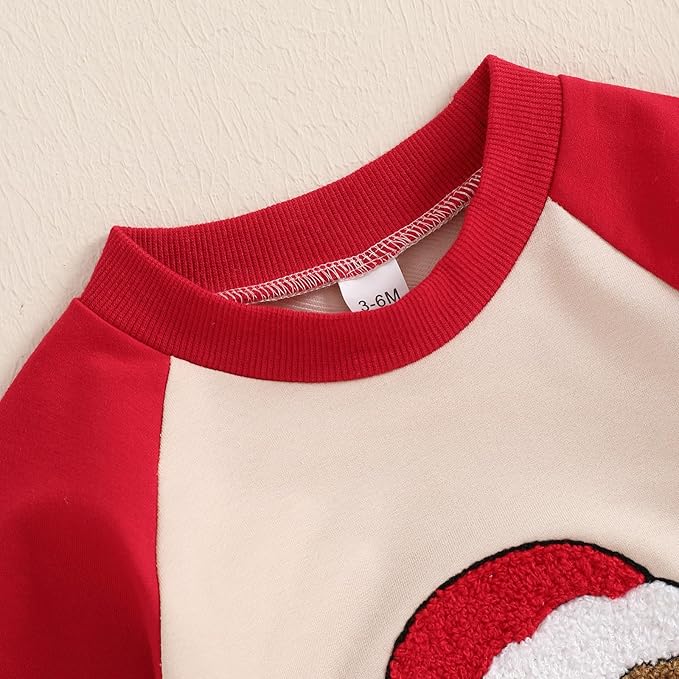 Loalirando Combinaison de Noël Bébé Unisexe à Manches Longues, Grenouillère Pyjama de Noël Infantile (0-18 mois) – Image 6