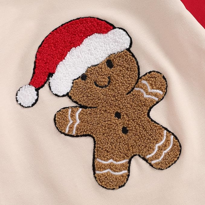 Loalirando Combinaison de Noël Bébé Unisexe à Manches Longues, Grenouillère Pyjama de Noël Infantile (0-18 mois) – Image 5