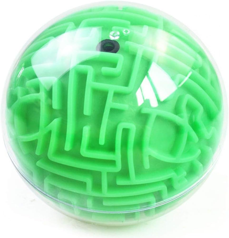 Wanbosi Balle Labyrinthe en Trois Dimensions. Jeu de Coordination et de dextérité. Difficulté extrême, la Plus élevée. – Image 3