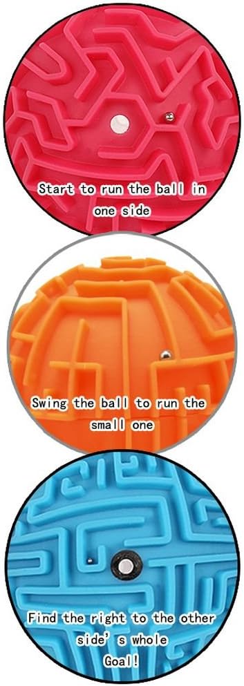 Wanbosi Balle Labyrinthe en Trois Dimensions. Jeu de Coordination et de dextérité. Difficulté extrême, la Plus élevée. – Image 4