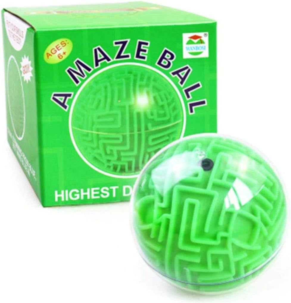 Wanbosi Balle Labyrinthe en Trois Dimensions. Jeu de Coordination et de dextérité. Difficulté extrême, la Plus élevée. – Image 6