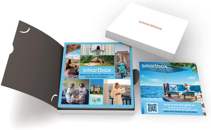Smartbox - Coffret cadeau 2 jours d'évasion et de découverte pour 2 - Une nuit avec petit-déjeuner - Idée cadeau voyage
