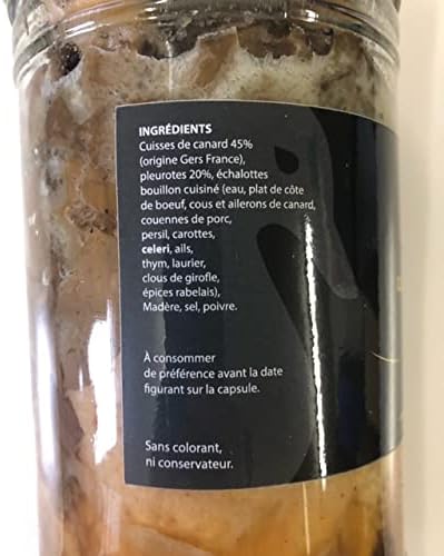 Esprit Foie Gras Cuisses de Canard aux Pleurotes, 890 g
