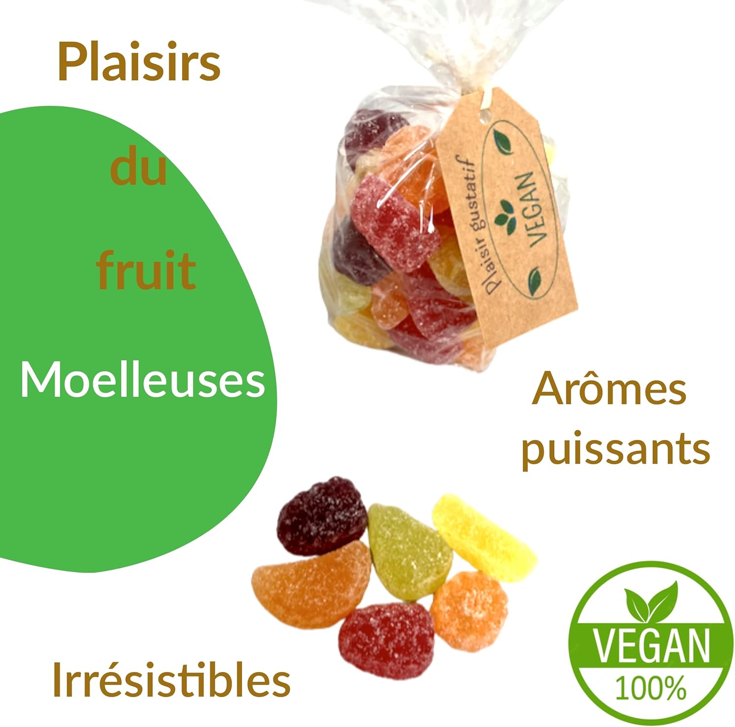 Panier de Bonbons et Nougats - Coffret Gourmand sucré Cadeau original à offrir - Idée cadeaux plaisir Fabrication Française et naturel - Parfum saveurs chocolats pistache amande cacahuètes – Image 4