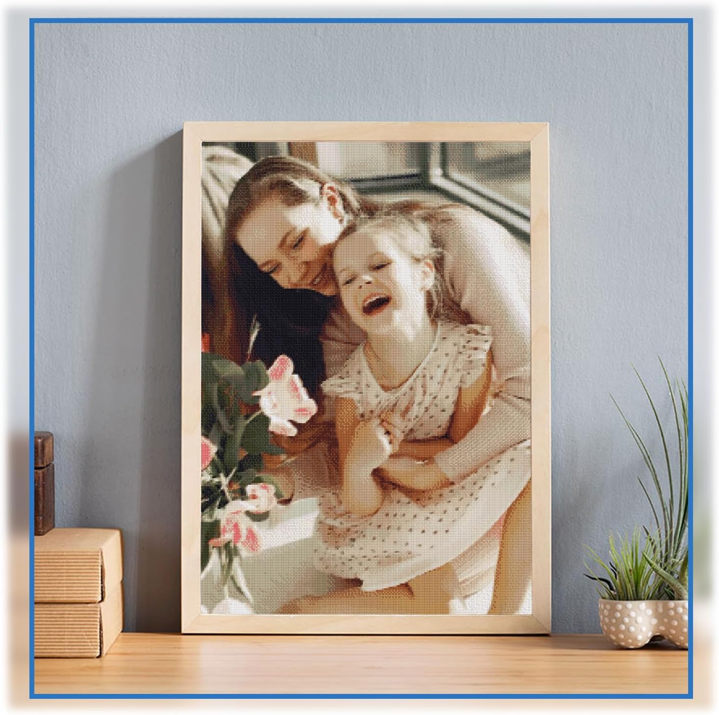 ARTULIO Diamond Painting Personnalisé Prenom- 30x40 cm – Diamant Painting Personnaliser, Perle Diamant Personnalisé (a coller)